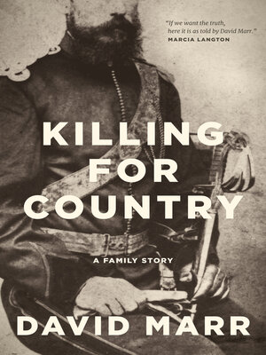 cover image of Killing for Country